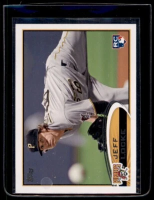 2012 Topps #410 Jeff Locke Rookie - Image 1 of 2