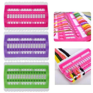 30 Holes Cross Stitch Needles Holder DIY Embroidery Floss Thread Organizer Tool - Picture 1 of 16