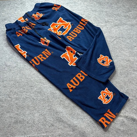 Auburn Tigers Pajama Pants Men XL Blue Orange Concepts Sport Sleepwear Poly Cover