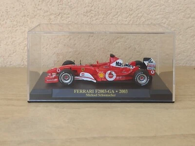 Ferrari F2003 GA Michael Schumacher Livrea Originale 1/43 Formula 1 Altaya - Immagine 1 di 4