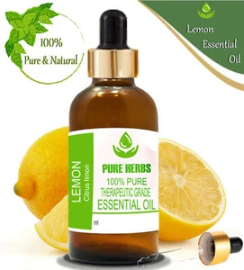 Olio essenziale di limone agrumi puro al 100% puro e naturale - Foto 1 di 10