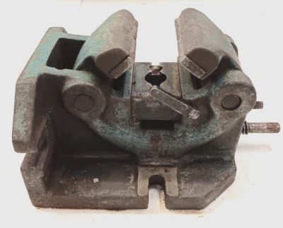 VISE SHAFT HOLDING 4" HARDENED STEEL JAWS CAPACITY 3/8" TO 2/12" ROUD PARTS Foto 1 de 4