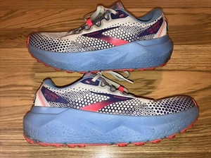 Scarpe da trail running Brooks Caldera 6 donna 10 Oyster Blissful blu rosa - Foto 1 di 8