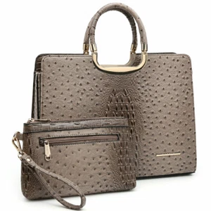 Women's Classic Handbags Top Handle Shoulder Satchel Work Purse Bag with Wallet - Picture 1 of 119
