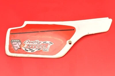 Honda XR250R XR 250R XR250 1995 90-95 carrocería lateral derecha cubierta silenciador plástico Foto 1 de 4