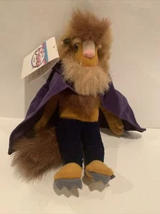 Disney Mini Sitzsack BEAST 8"" Die Schöne & das Biest Plüschtier Kuscheltier Spielzeug mit Etikett - Bild 1 von 6