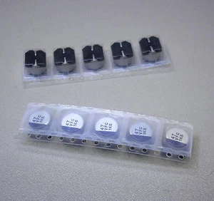 10 Stück Elkos 47 µF / 35 V - SMD (M2058) - Picture 1 of 1