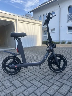 VEEL E-Bike / Elektro Scooter mit Sitz 14 Zoll Klappbar E-Scooter 25kmh - Bild 1 von 4