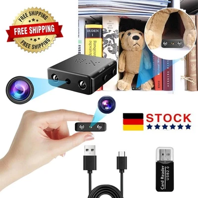 1080P Mini Telecamera Visione Notturna Telecamera di Sorveglianza Esterno, Comando con un Pulsante - Immagine 1 di 4