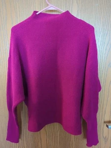 Cyrus Womens M Dolman Sweater Midweight Knit Soft Pullover Pink - Picture 1 of 7