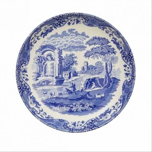 Spode Blue Italian 12 Inch Porcelain Pasta Bowl - Blue/White - Picture 1 of 7