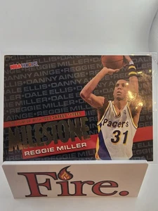 1995-96 NBA Hoops - Milestone Reggie Miller #213 Indiana Pacers - Bild 1 von 5