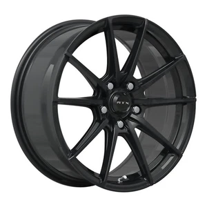18x8 Black Alloy Wheel Rim Fits Cadillac ATS, OE67F 18Inch 5x114.3 5Lug ET42 - Picture 1 of 4