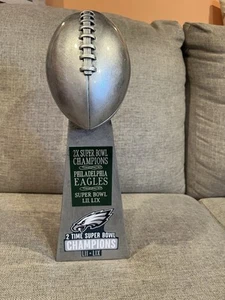 Philadelphia Eagles Super Bowl Champion Lombardi Trophy Custom New - Picture 1 of 2