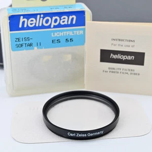 Heliopan Softar II ES 55mm Soft Focus Lens Filter – Zeiss Germany - Picture 1 of 9