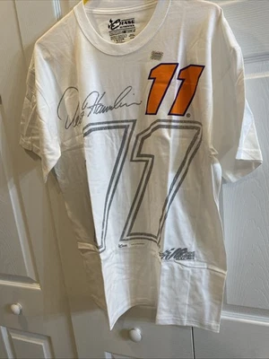 Denny Hamlin #11 NASCAR Joe Gibbs Camiseta de Carreras Grande Nueva Foto 1 de 4