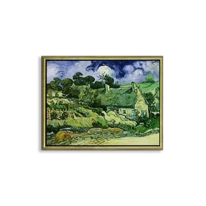 Impresión En Papel O Lienzo O Cuadro Con Marco Vincent Van Gogh Casa - Imagen 1 de 9