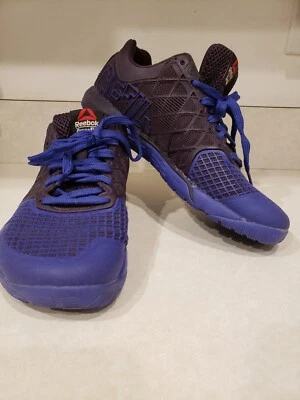 Zapatillas deportivas Reebok Crossfit de gimnasio púrpura para mujer talla 8 CF74 Foto 1 de 4