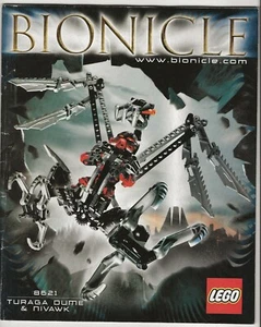 LEGO TECHNIC BIONICLE #8621 TURAGA DUME & NIVAWK ..nur Anleitung. - Bild 1 von 1