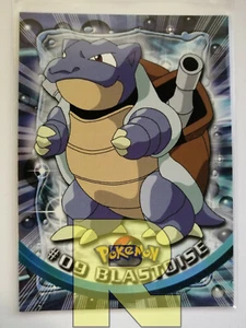 Blastoise 09 ® Topps Trading Cards 1999 Series 1 ® Pokemon ® Italian ® NM - Picture 1 of 2