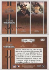 2005 Playoff Absolute Memorabilia Team Tandems Spectrum Joe Morgan Steve Carlton
