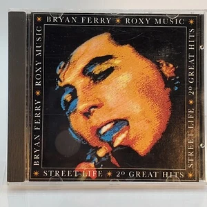 Bryan Ferry / Roxy Music -Street Life: 20 Great Hits CD 1989 Excellent Condition - Imagen 1 de 2