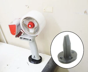 Vertical Holder Rack for Mr. Pen Tape Gun Packing Tape DIspenser 2" Desk Mount - Picture 1 of 11