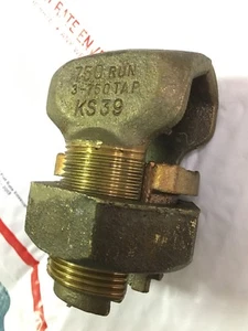 KS39, Kabelschuhe, Burndy Spleißgewindebohrer Split Bolt Run 750, 3-750 TAP - Bild 1 von 4