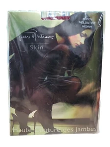 Pierre Mantoux Skin Medium NIP Pantyhose Red 50 Den Veloutine Nieman Marcus - Picture 1 of 4