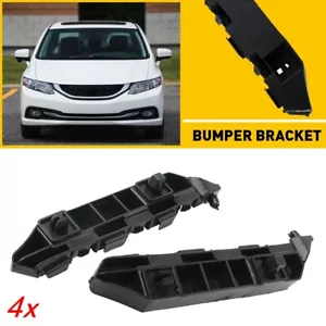 Fit CIVIC Sedan 2012-2015 Bumper Fender Hold Bracket Front Driver Passenger Side - Picture 1 of 10