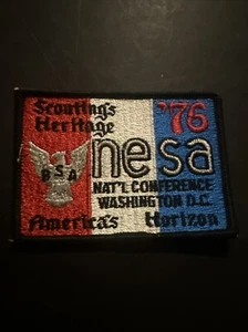 National Eagle Scout Association NESA BSA 1976 Conference Washington DC Patch - Picture 1 of 4