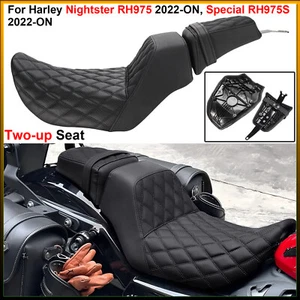 Two-up Seat(Rider, Passenger), For Harley Nightster RH975/Special RH975S 2022-ON - Picture 1 of 22