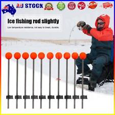 10Pcs Ice Fishing Rod Spring Ball Tip Lightweight for Ice Fishing (Small) #