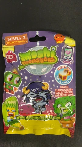 Moshi Monsters Series 3 Mystery Blind Bags Cover