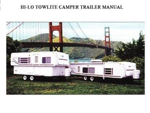 HI-LO 1990-2008 MOTORHOME MANUALs 430pg for Towlite RV 1999 2000 Service Repair - Picture 1 of 5