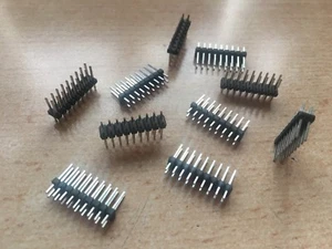 Harwin M20-9720906 9 PIN Verticale Doppia Fila PC Coda 10 pezzi Z2939 - Foto 1 di 3