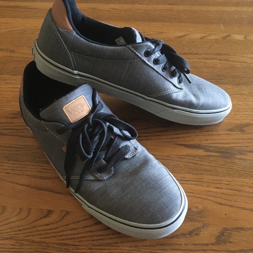 Scarpe casual Vans Deluxe Comfort Ortholite Ward 721356 marroni grigie da uomo taglia 13
