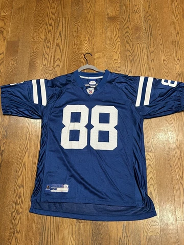 Reebok NFL Indianapolis Colts Marvin Harrison #88 On Field Jersey Size Men’s L Cover