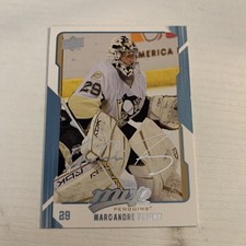 2008-09 Upper Deck MVP Marc-Andre Fleury #237 Pittsburgh Penguins