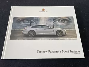 2018 Porsche Panamera Sport Turismo Hardocover Broschüre 4 4S Turbo E-Hybrid Buch - Bild 1 von 6