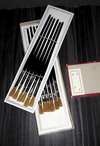 SOLO HORTON 2176 Fine select red sable Hair Stroke Brush 1 Dozen 1/4 in. - Picture 1 of 3