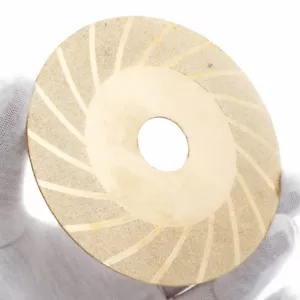 Seghetto da taglio a disco 100 mm 4 pollici rivestito di diamanti piatto ruota di taglio - Foto 1 di 8