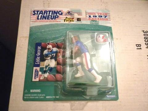BRAND NEW (NOS) 1997 EDDIE GEORGE STARTING LINEUP FIGURE EXCELLENT!! BY KENNER Cover
