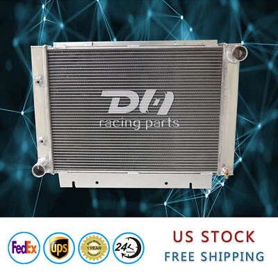 Fits For 1960-1963 61 62 Ford Galaxie 500XL 4Rows Aluminum Racing Radiator #6063 - Image 1 of 4