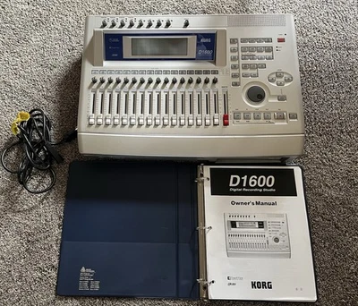 Korg D1600 Digital Recording Studio, Original Owner, w/Manual Book & Power Cord - Image 1 of 4