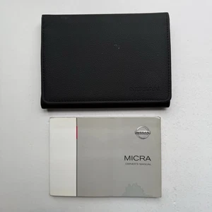NISSAN MICRA OWNERS MANUAL HANDBOOK 2003 PRINT - WALLET PACK 2003 - 2010 - Picture 1 of 8