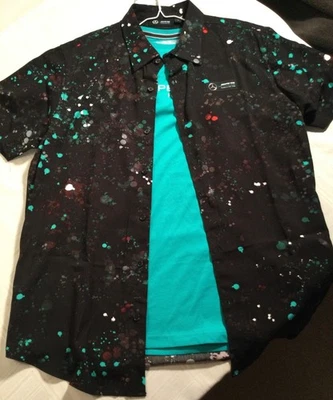 MERCEDES AMG / PETRONAS Fórmula 1 Equipo 2 Camiseta Combo (L) Camiseta y Camisa de Ocio Foto 1 de 4