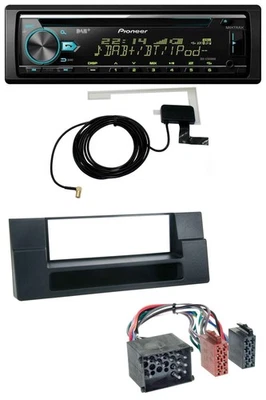 Pioneer MP3 AUX CD USB DAB Autoradio für BMW X5 E53 5er E39 Rundpin Ablagefach - Bild 1 von 4
