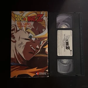 Dragonball Z Cell Games: Sacrifice VHS Tape Uncut English Anime Eps 172-175 Rare - Picture 1 of 5