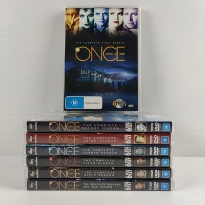 Once Upon A Time - Complete Series Seasons 1-7 DVD 1 2 3 4 5 6 7 R4 *Free Post* - image 1 of 4